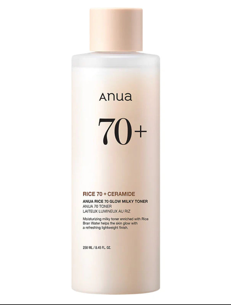 ANUA - Rice 70 Glow Milky Toner (250ml)