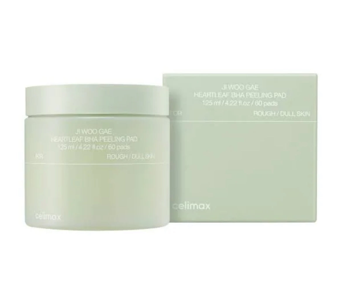 CELIMAX - Ji Woo Gae Heartleaf BHA Peeling Pad (60Stück)