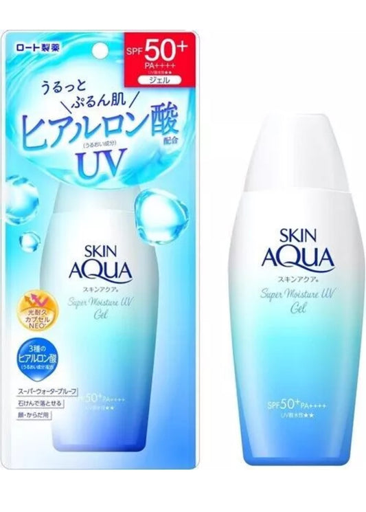 Rohto Mentholatum - Skin Aqua UV Super Moisture Gel Hydrating SPF 50+ PA++++