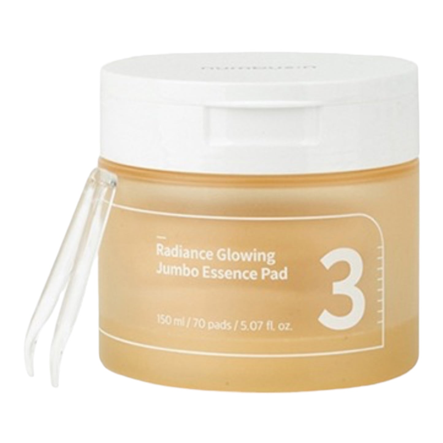 Numbuzin No.3 Radiance Glowing Jumbo Essence Pad (150ml/ 70pads)