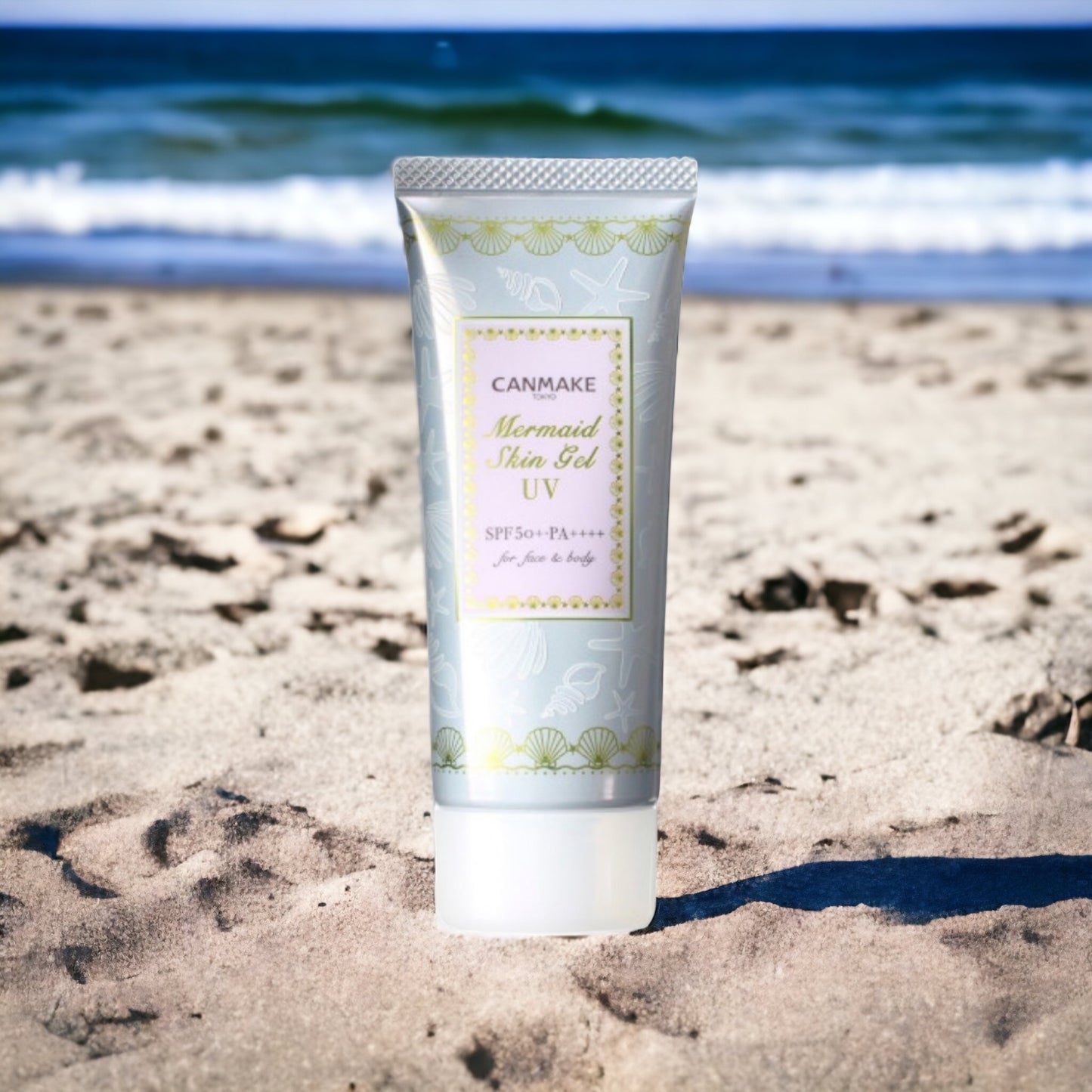 Canmake Mermaid Skin Gel UV SPF 50+ PA++++ 01 Clear (40g)